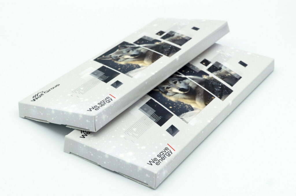 Firma logoga sokolaad ärikingituseks