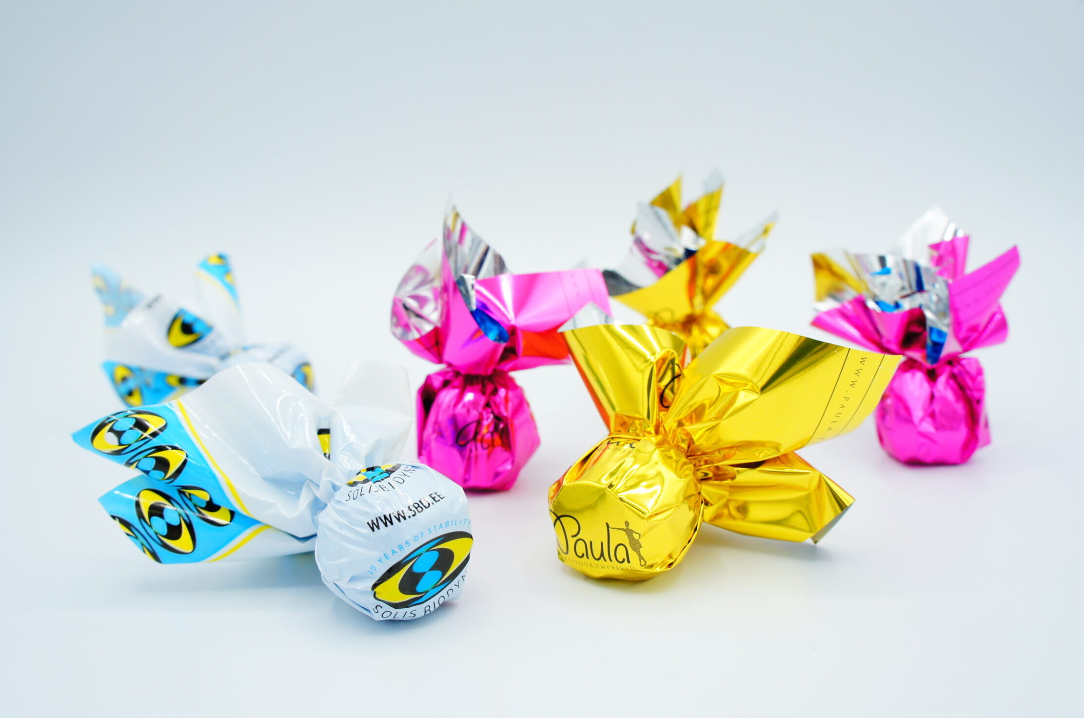 Ettevõtte logoga trühvel klintidele