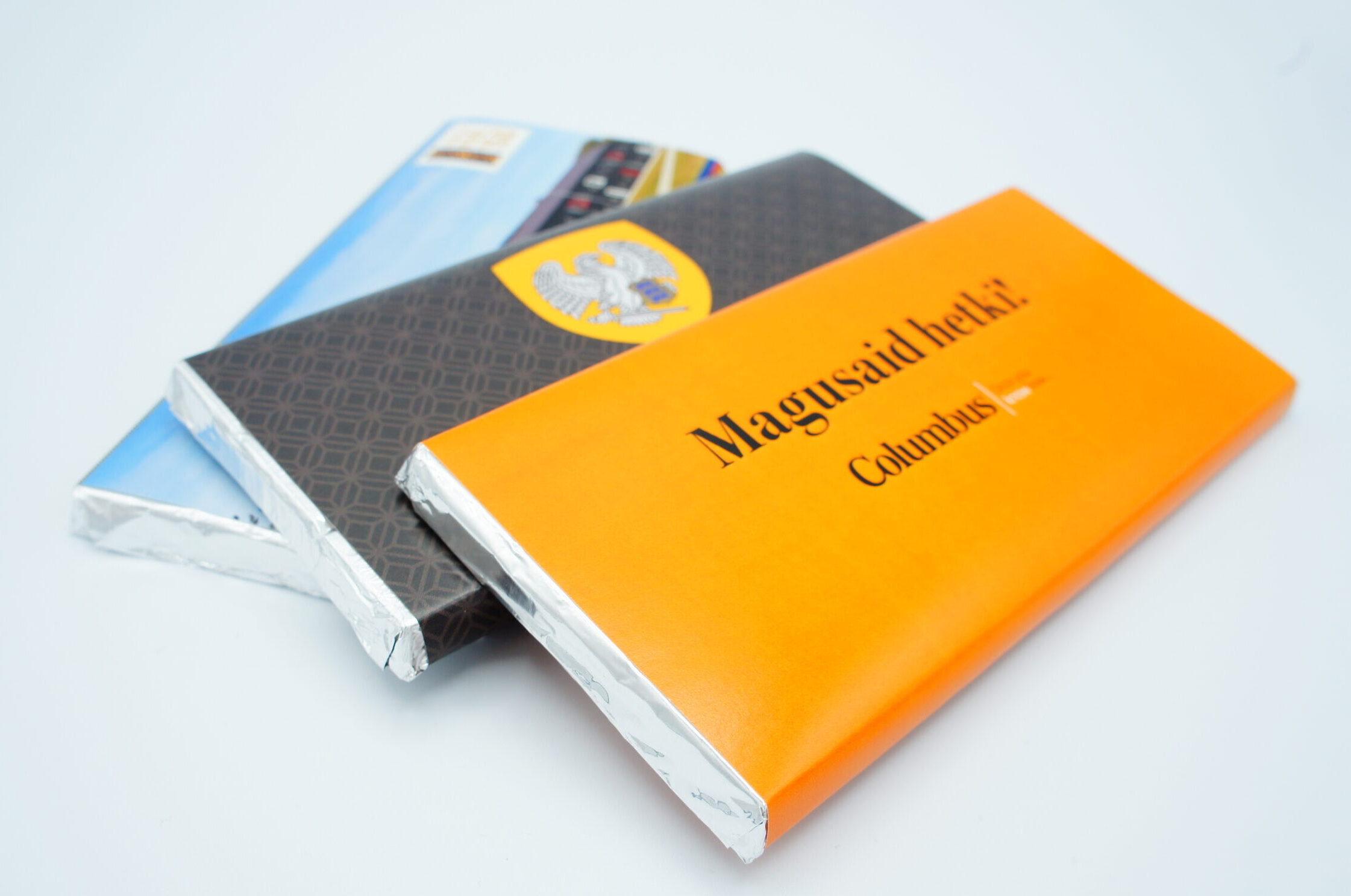 Firma logoga sokolaad töötajatele